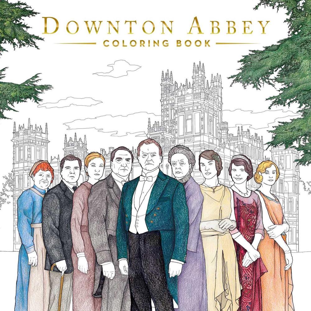Downton Abbey: The Official Coloring Book (Gold Foil Gift Edition) by Gwen Burns - ISBN: 9781499806236