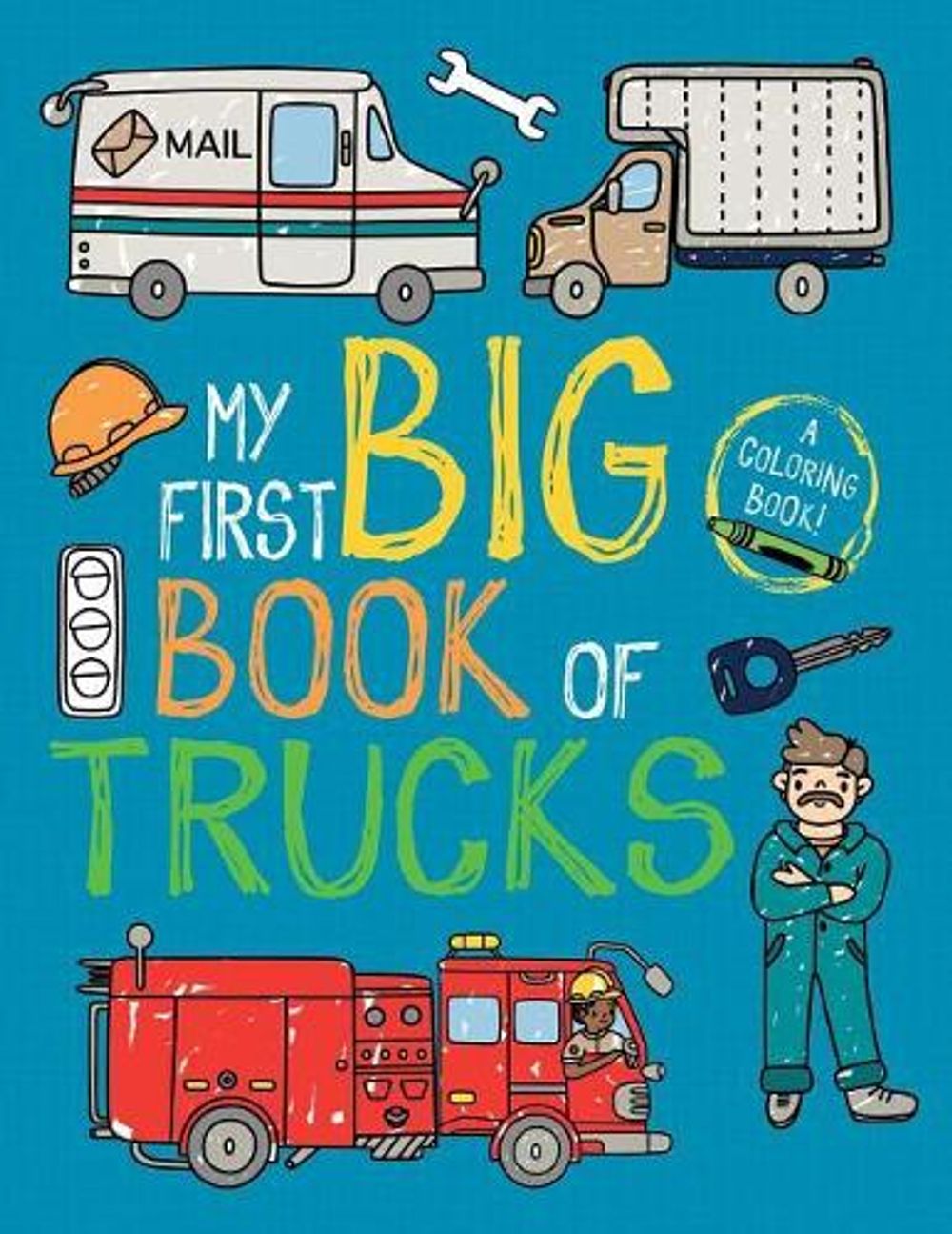 My First Big Book of Trucks by Little Bee Books - ISBN: 9781499809145