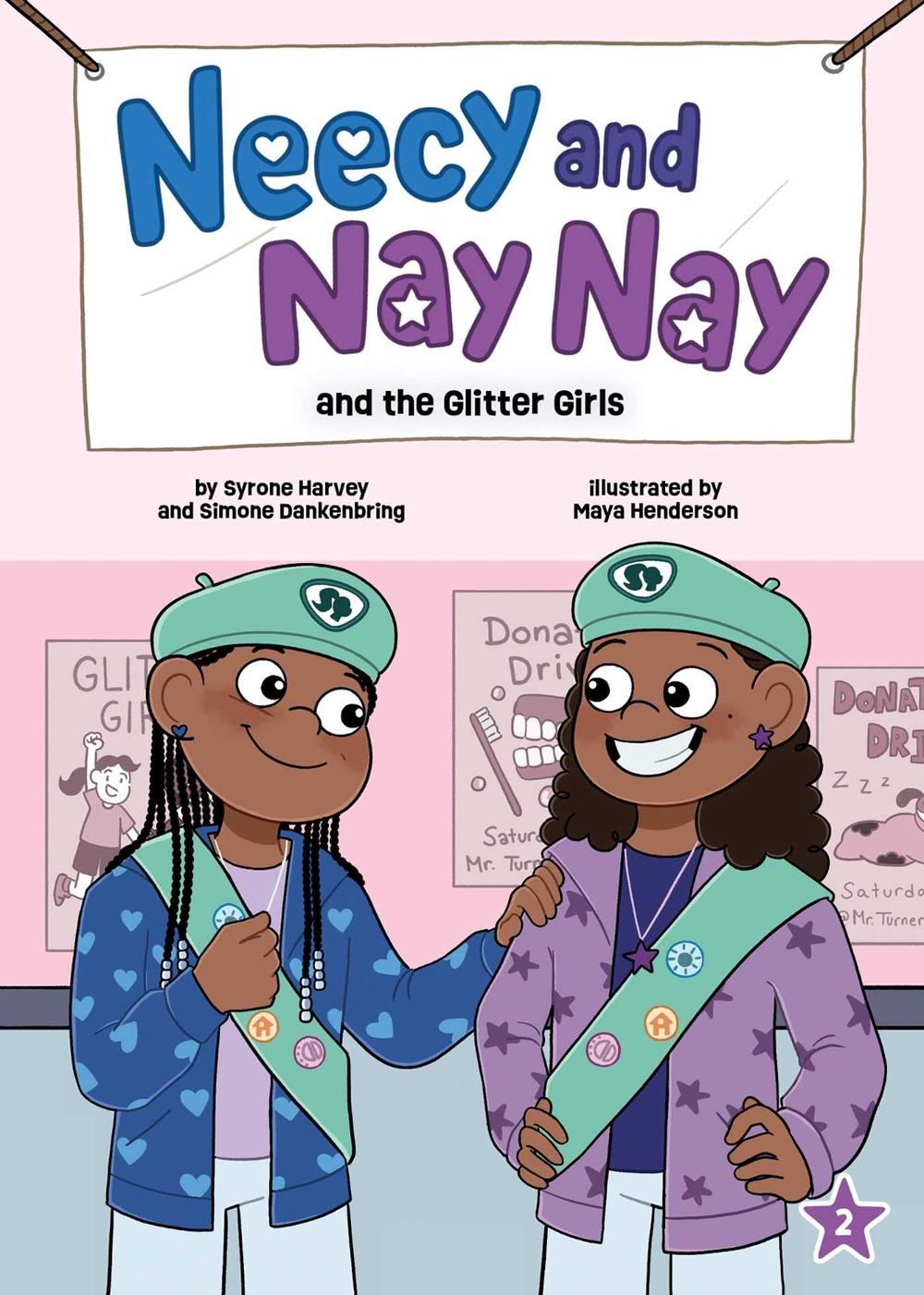 Neecy and Nay Nay and the Glitter Girls (Neecy and Nay Nay #2) (A Funny Chapter Book Series About Twin Girls) by Simone Dankenbring - ISBN: 9781499816723