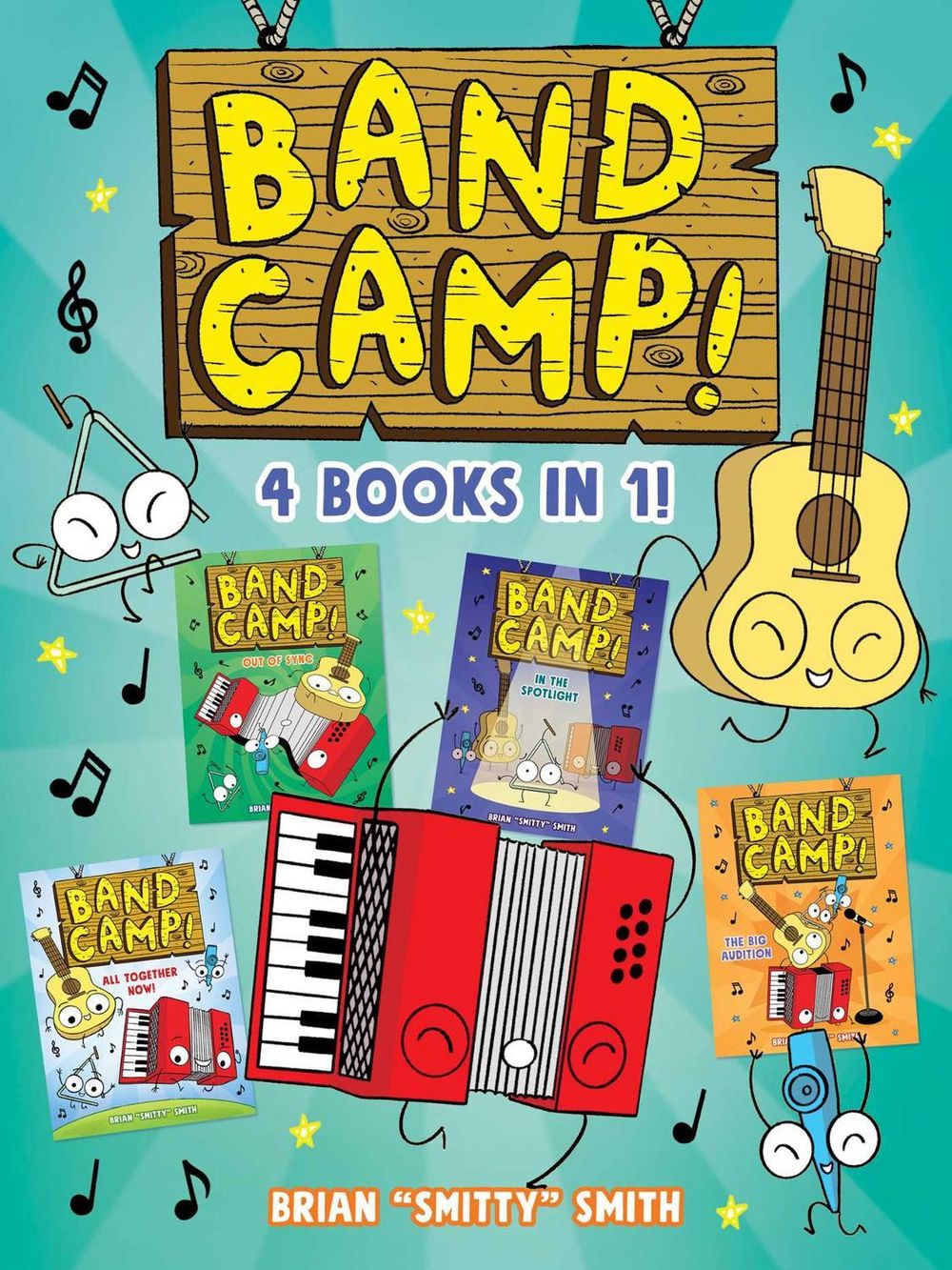 Band Camp! 4 books in 1! (A Little Bee Graphic Novel Series for Kids) by Brian Smitty Smith - ISBN: 9781499818758