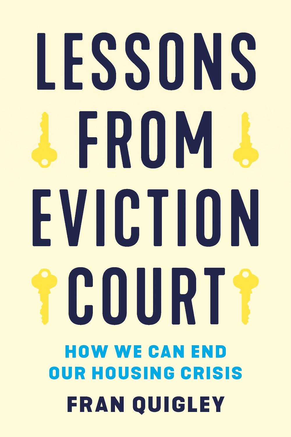 Lessons from Eviction Court by Fran Quigley - ISBN: 9781501782107