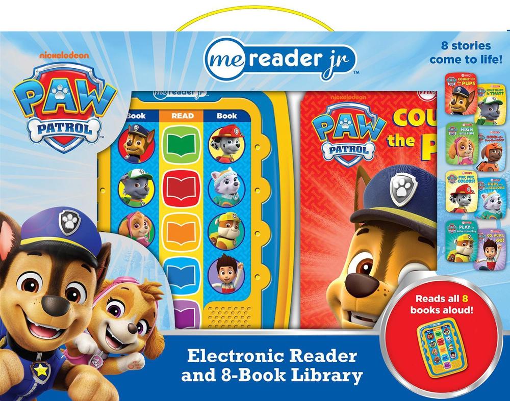 Paw Patrol Electronic Reader and 8-Book Library, 9781503710160