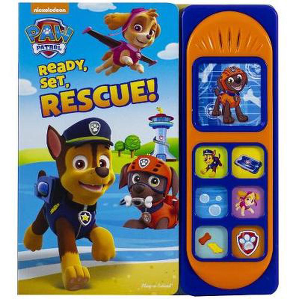 Paw Patrol Ready Set Rescue Sound Book Hardcover 9781503731189 Buy Online At The Nile 