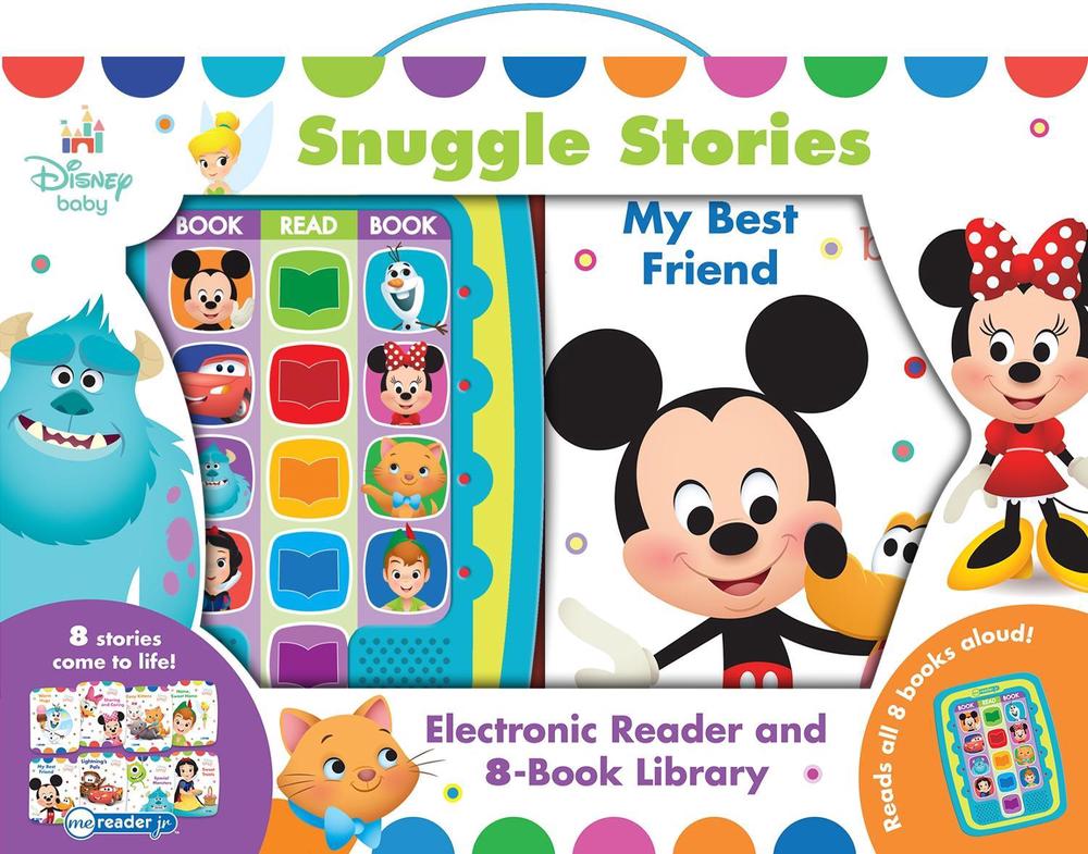 Disney Baby: Snuggle Stories Me Reader Jr Electronic Reader and 8-Book Library Sound Book Set, 9781503733183