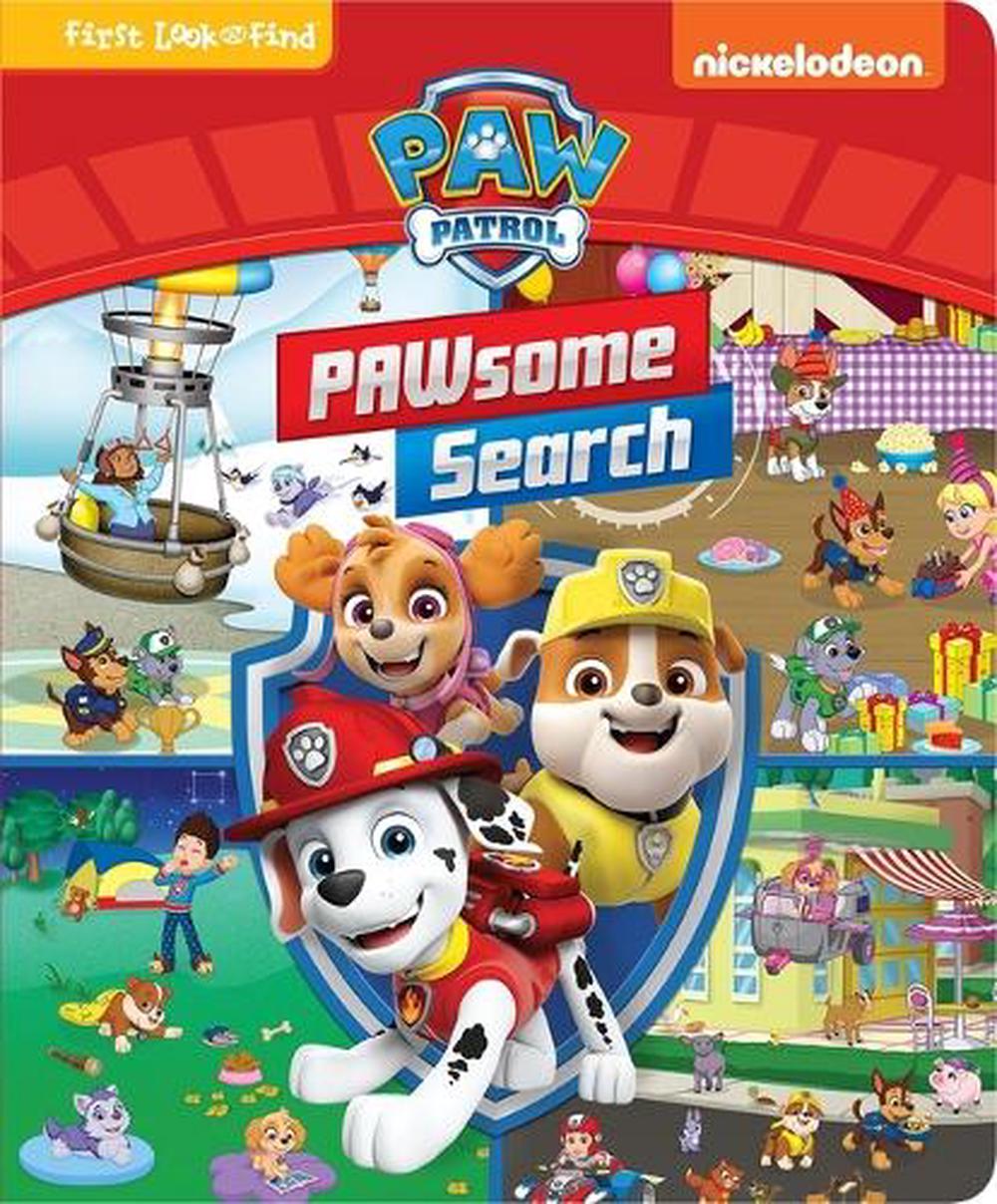 PAW Patrol All Paws on Deck! First Look and Find, Hardcover