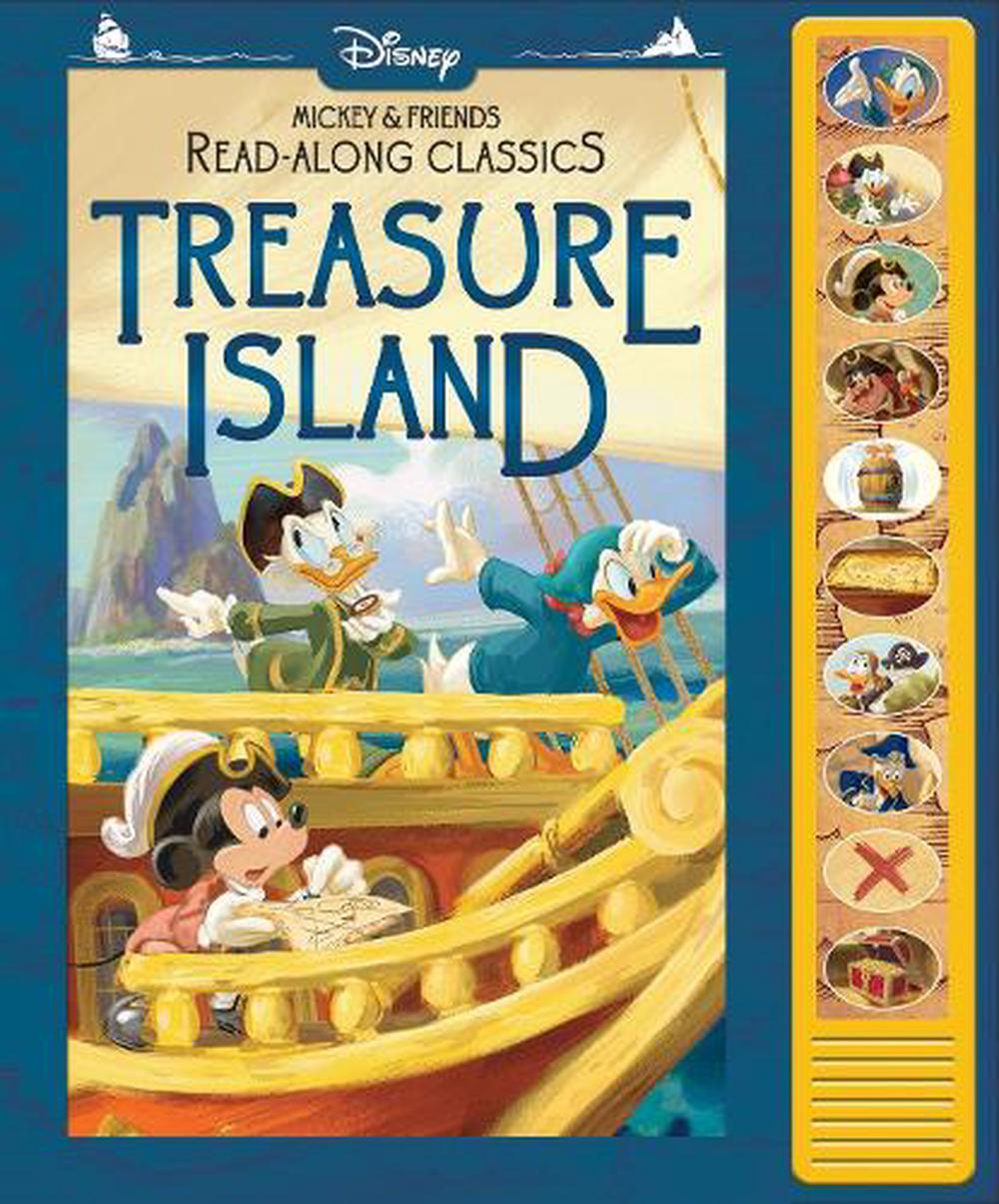 Disney Mickey and Friends: Treasure Island Read-Along Classics Sound Book, 9781503762527