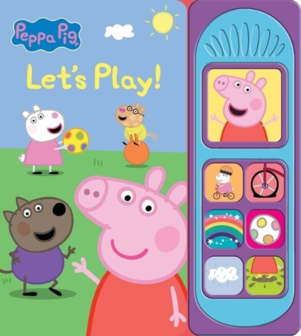 Peppa Pig Let s Play Sound Book By Pi Kids Board Book 9781503764903 