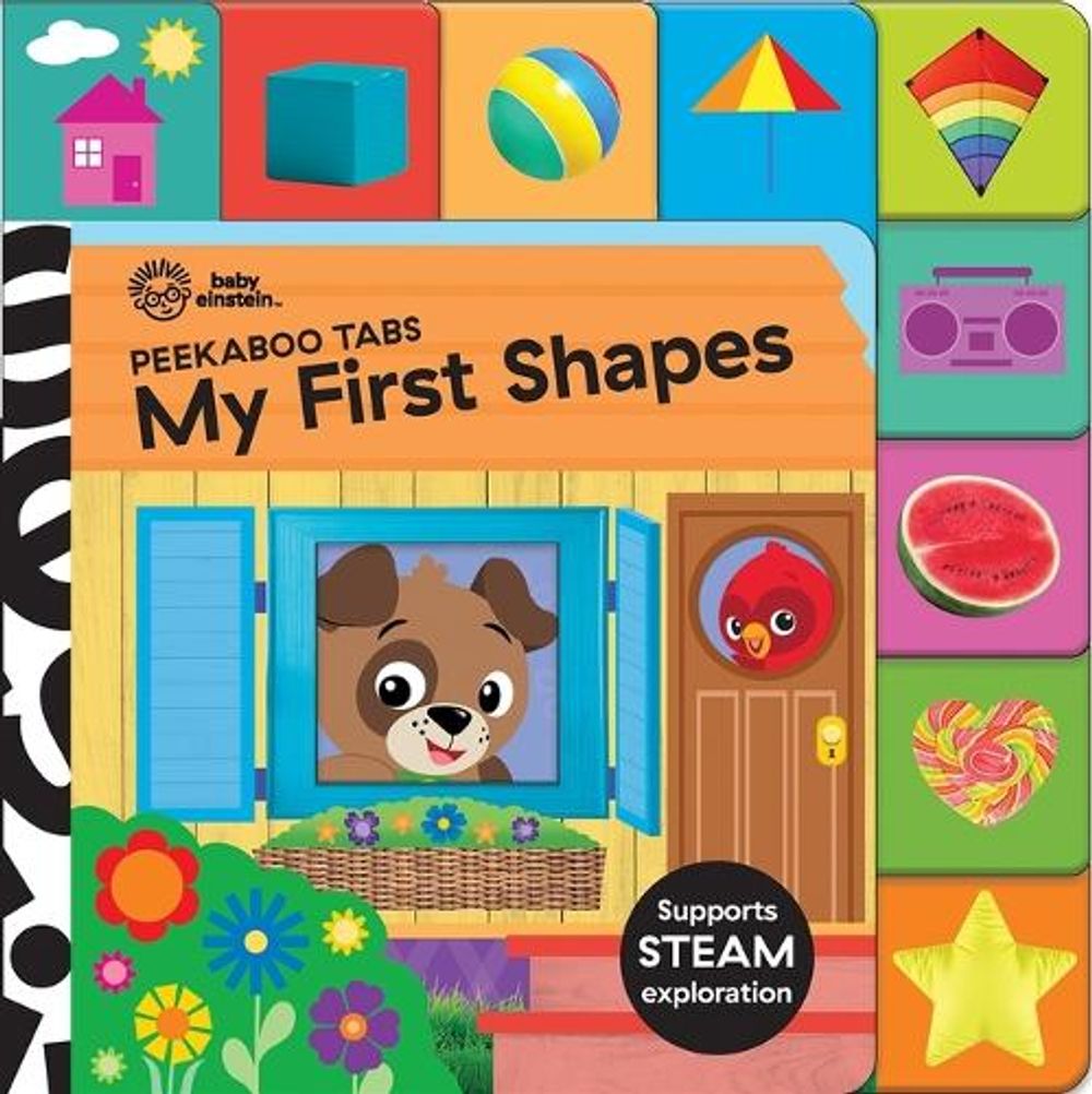 Baby Einstein: My First Shapes Peekaboo Tabs by Pi Kids - ISBN: 9781503768499