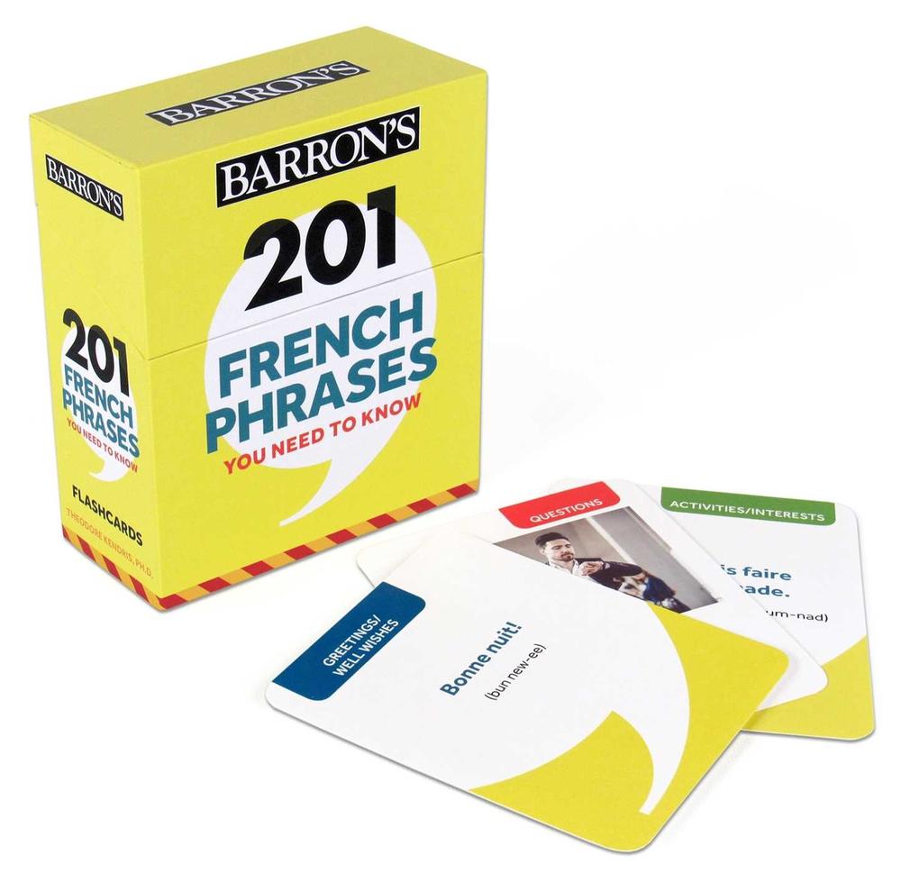 201 French Phrases You Need to Know Flashcards by Theodore Kendris - ISBN: 9781506261973