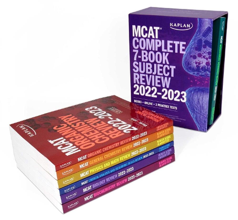 Mcat Complete 7book Subject Review 20222023 by Kaplan Test Prep