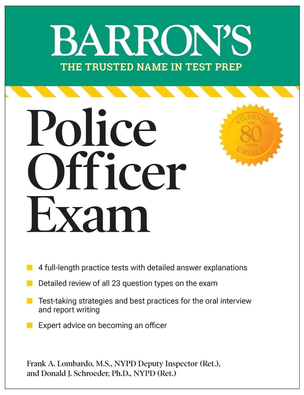 Police Officer Exam, Eleventh Edition by Donald J. Schroeder - ISBN: 9781506287591