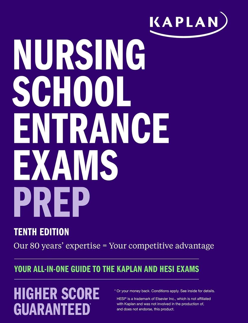 Nursing School Entrance Exams Prep by Kaplan Nursing - ISBN: 9781506290362