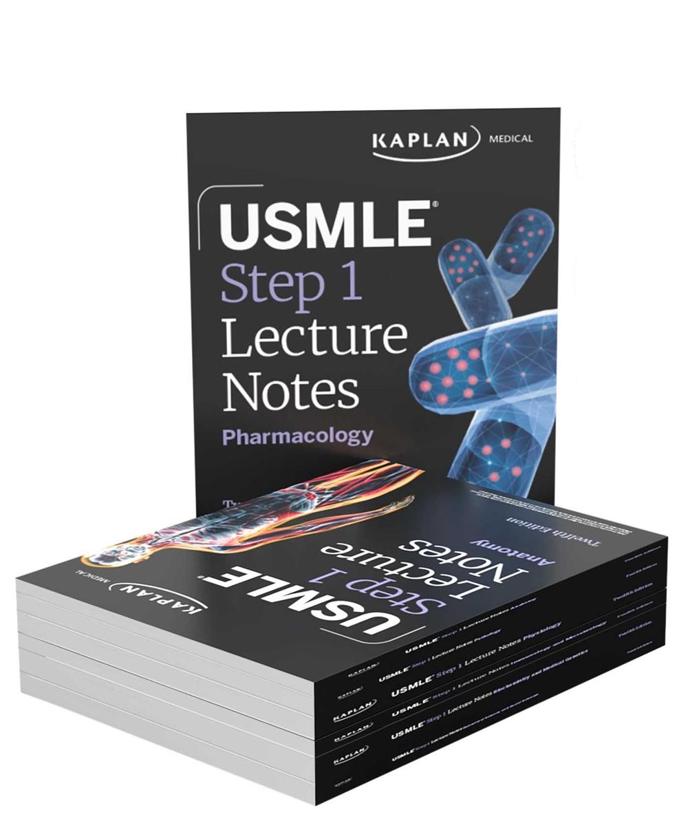 USMLE Step 1 Lecture Notes, Twelfth Edition (2025-2026): 7-Book Preclinical Review by Kaplan Medical - ISBN: 9781506292939