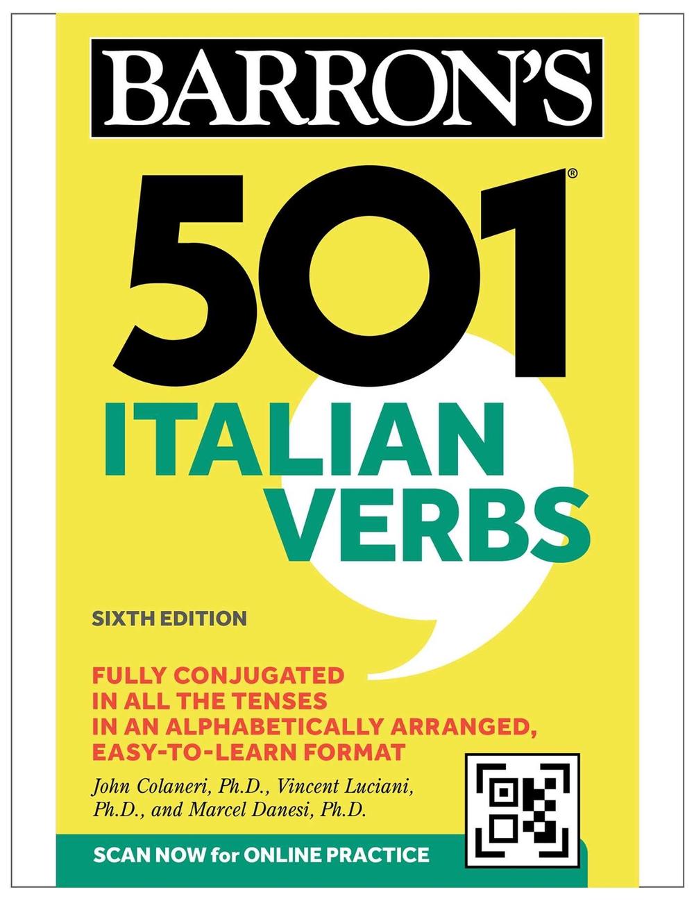 501 Italian Verbs, Sixth Edition by John Colaneri - ISBN: 9781506293622
