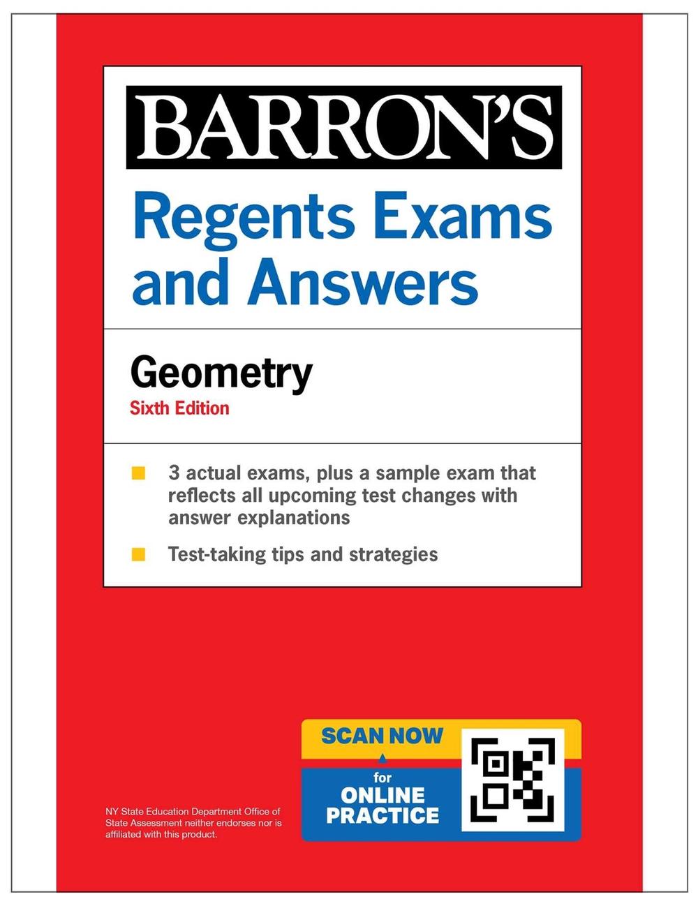 Regents Exams and Answers: Geometry, Sixth Edition by Andre, PH.D. Castagna, PH.D. - ISBN: 9781506296494
