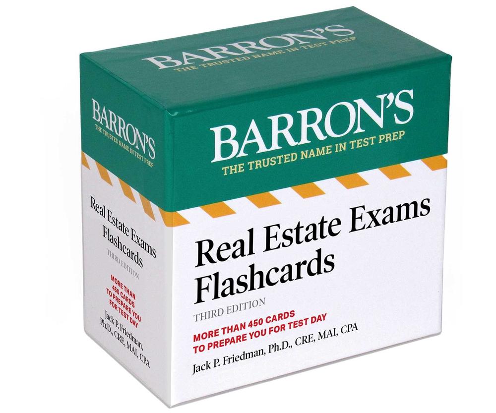 Real Estate Exams Flashcards, Third Edition: Up-to-Date Review, 9781506298399