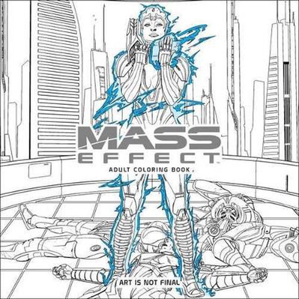 Download Mass Effect Adult Coloring Book By Bioware Paperback 9781506702872 Buy Online At The Nile