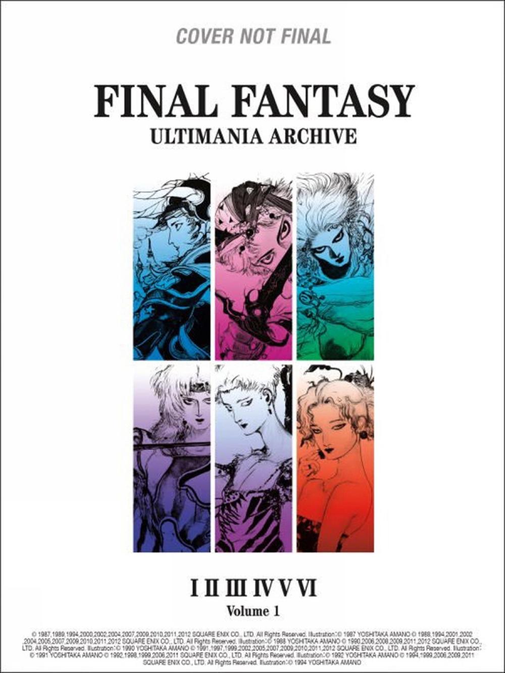 Final Fantasy Ultimania Archive Volume 1, 9781506706443
