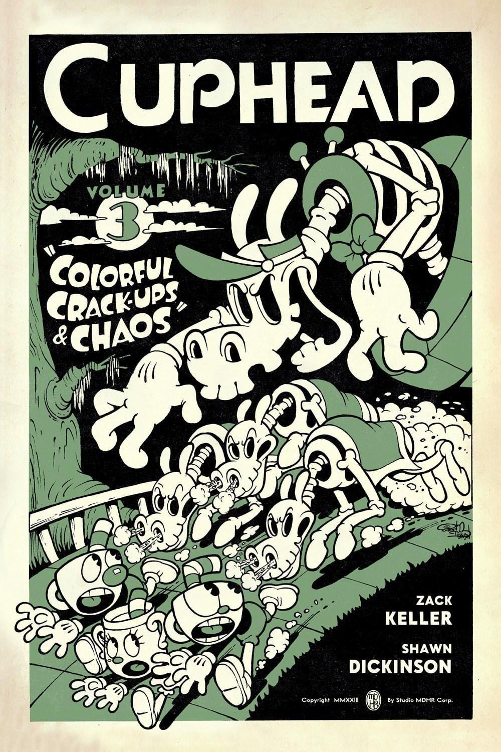 Cuphead Volume 3: Colorful Crack-Ups & Chaos by Zack Keller - ISBN: 9781506712505