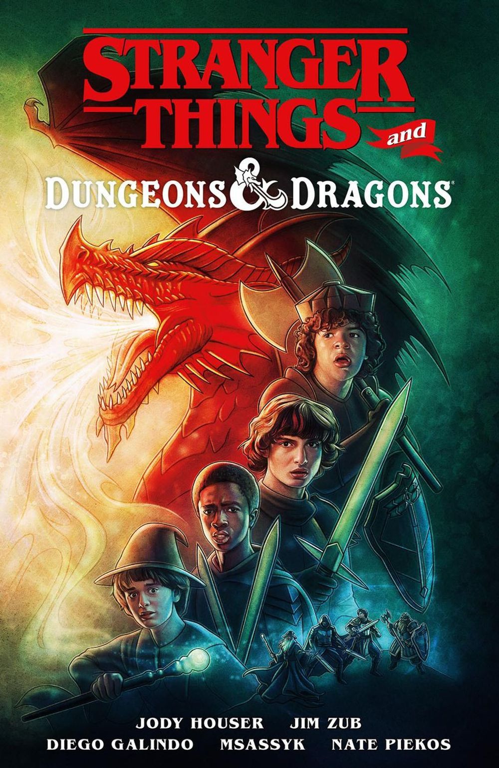 Stranger Things and Dungeons & Dragons (Graphic Novel) by Jody Houser - ISBN: 9781506721071