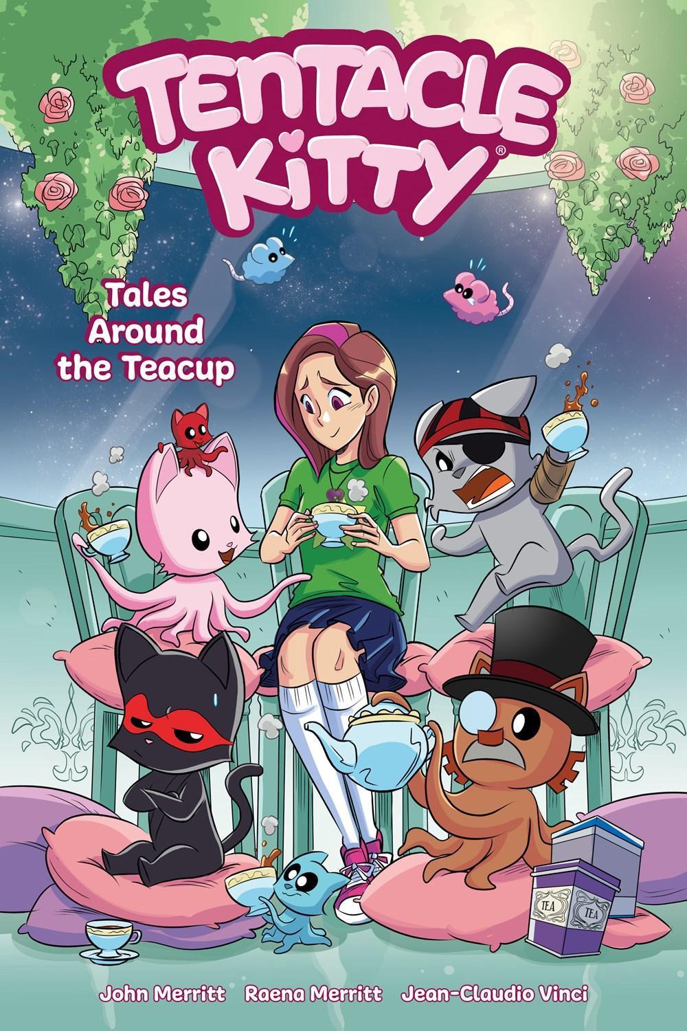 Tentacle Kitty: Tales Around the Teacup by John Merritt - ISBN: 9781506723969