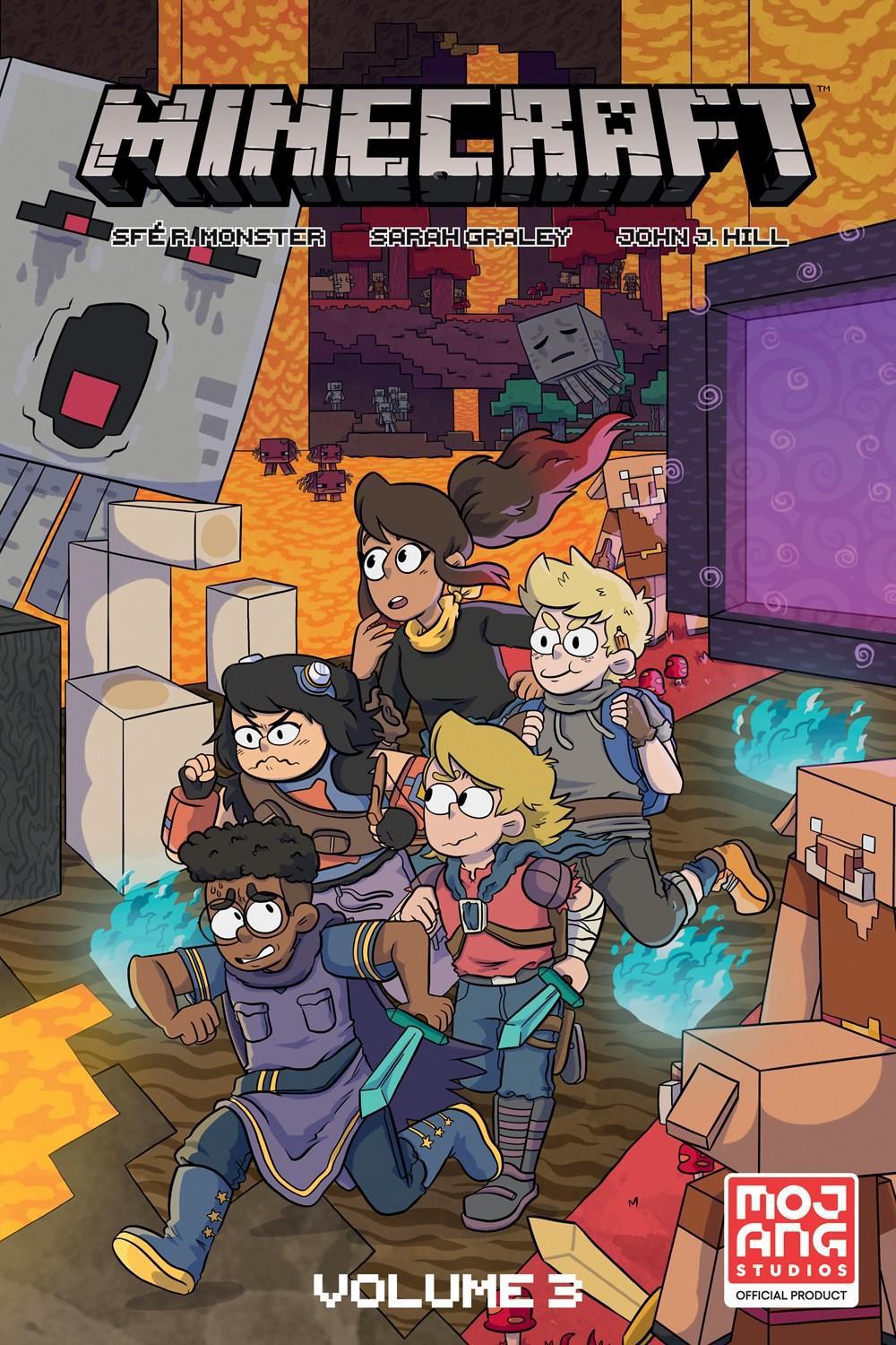 Minecraft Volume 3 (Graphic Novel) by John J. Hill - ISBN: 9781506725802