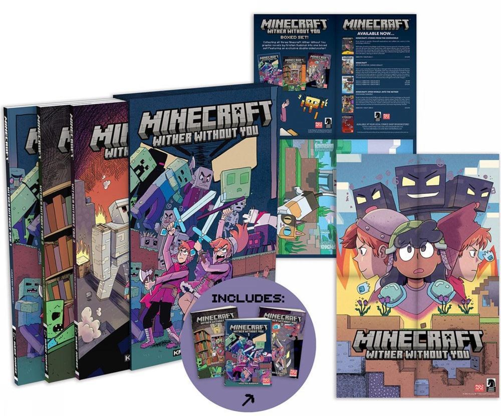 Minecraft: Wither Without You Boxed Set (Graphic Novels) by Kristen Gudsnuk - ISBN: 9781506729008