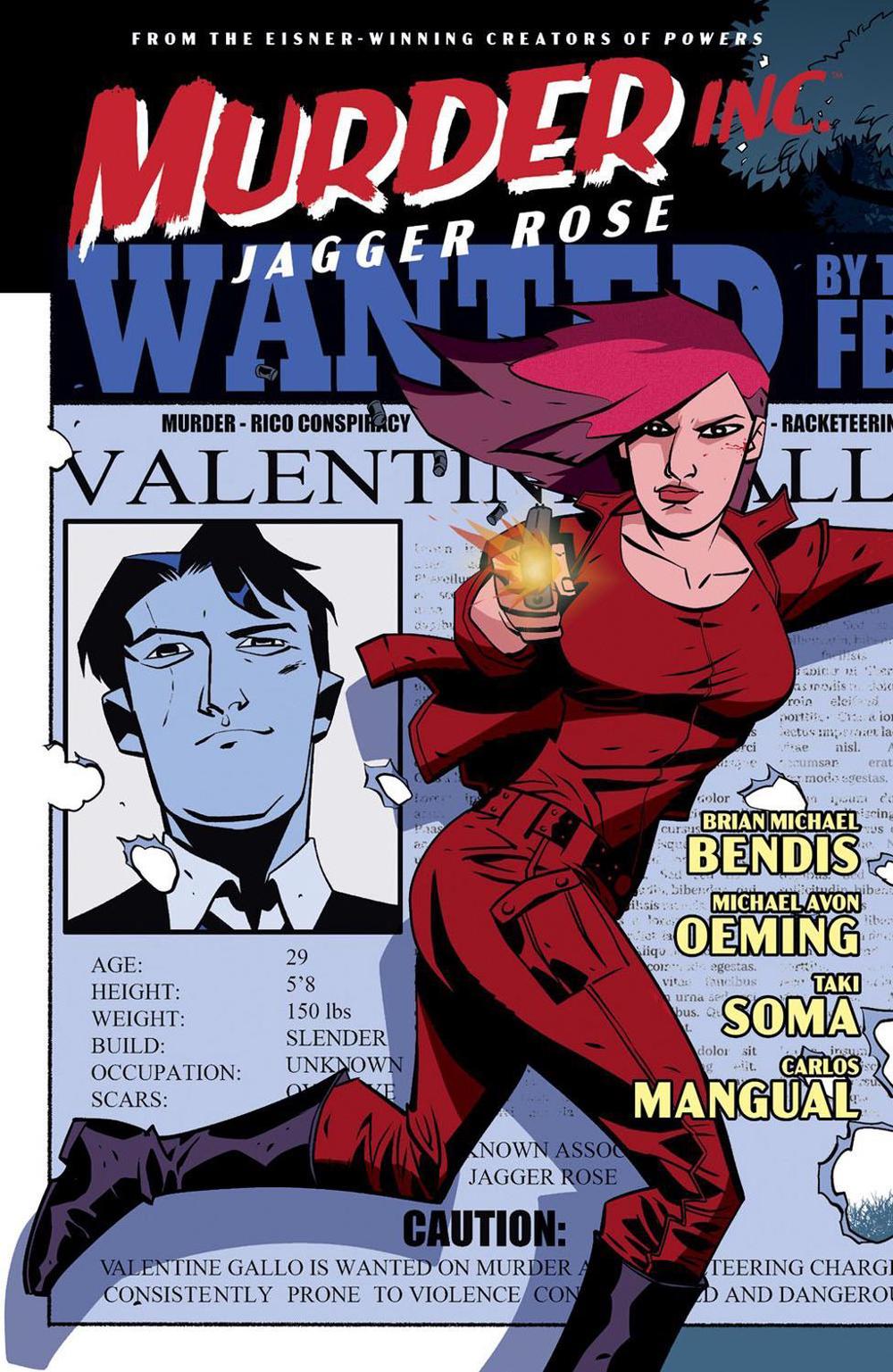 Murder Inc. Volume 3: Jagger Rose by Brian Michael Bendis - ISBN: 9781506730486