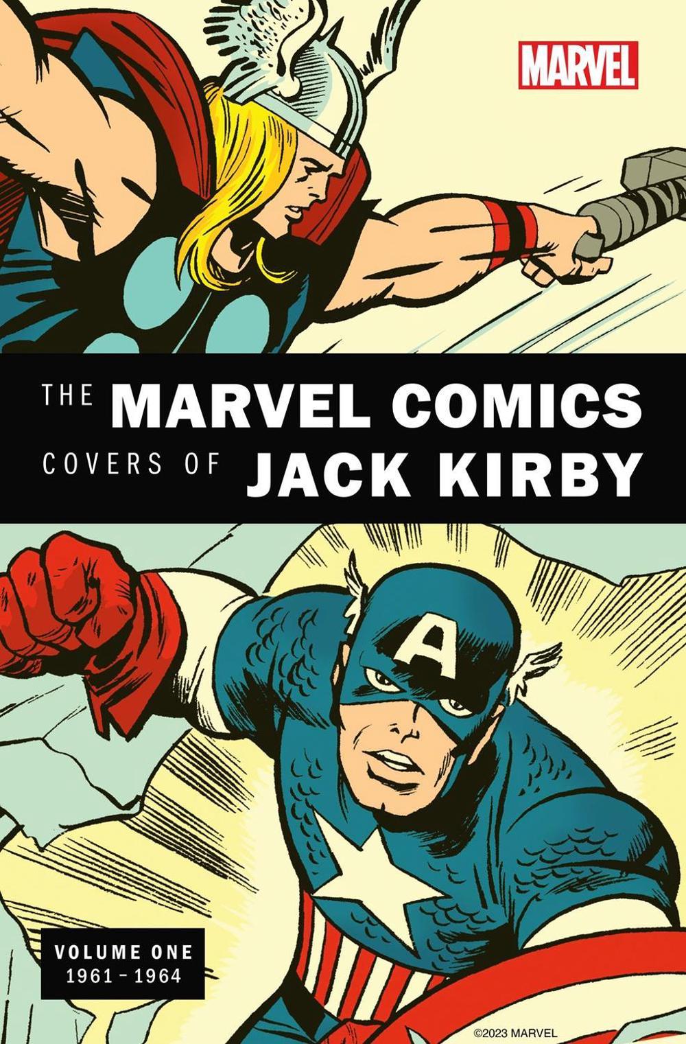 The Marvel Comics Covers of Jack Kirby Volume 1, 9781506732466