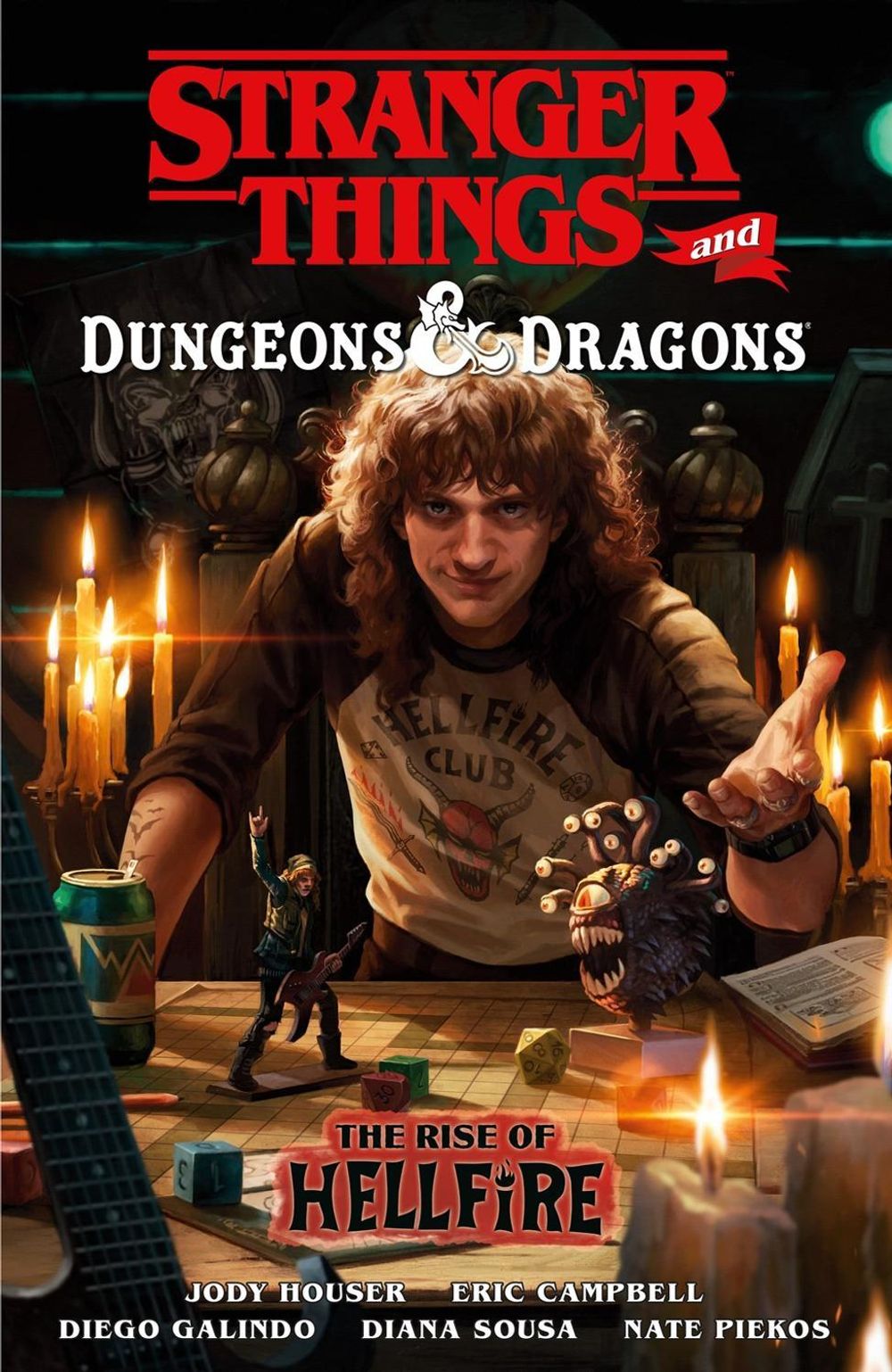 Stranger Things and Dungeons & Dragons: The Rise of Hellfire by Jody Houser - ISBN: 9781506737126