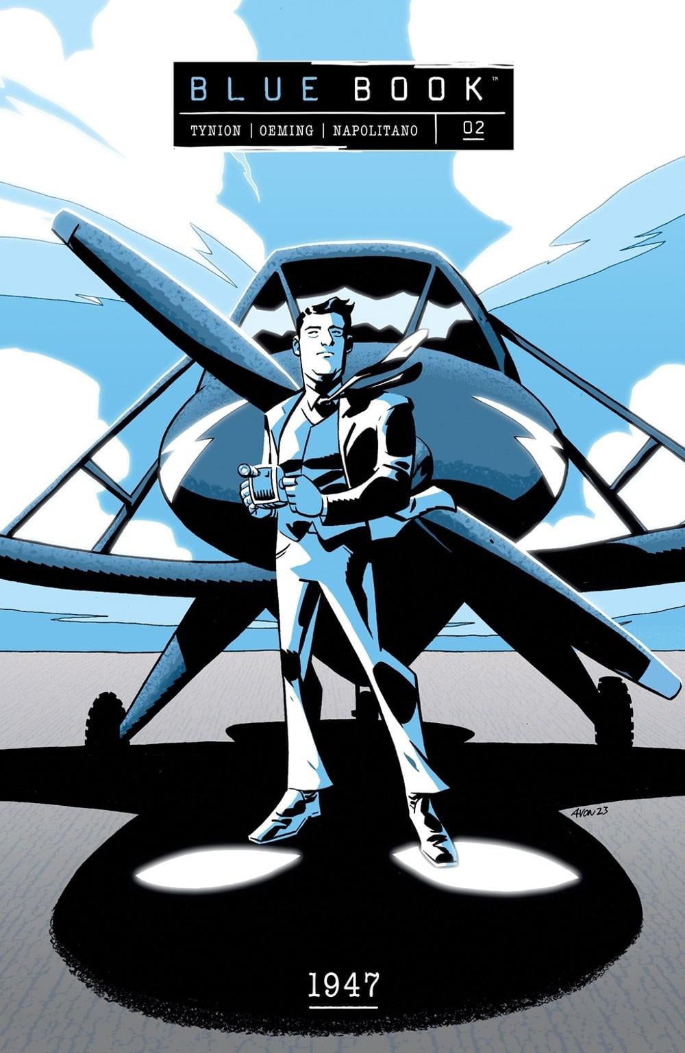 Blue Book Volume 2: 1947 by Michael Avon Oeming - ISBN: 9781506737751