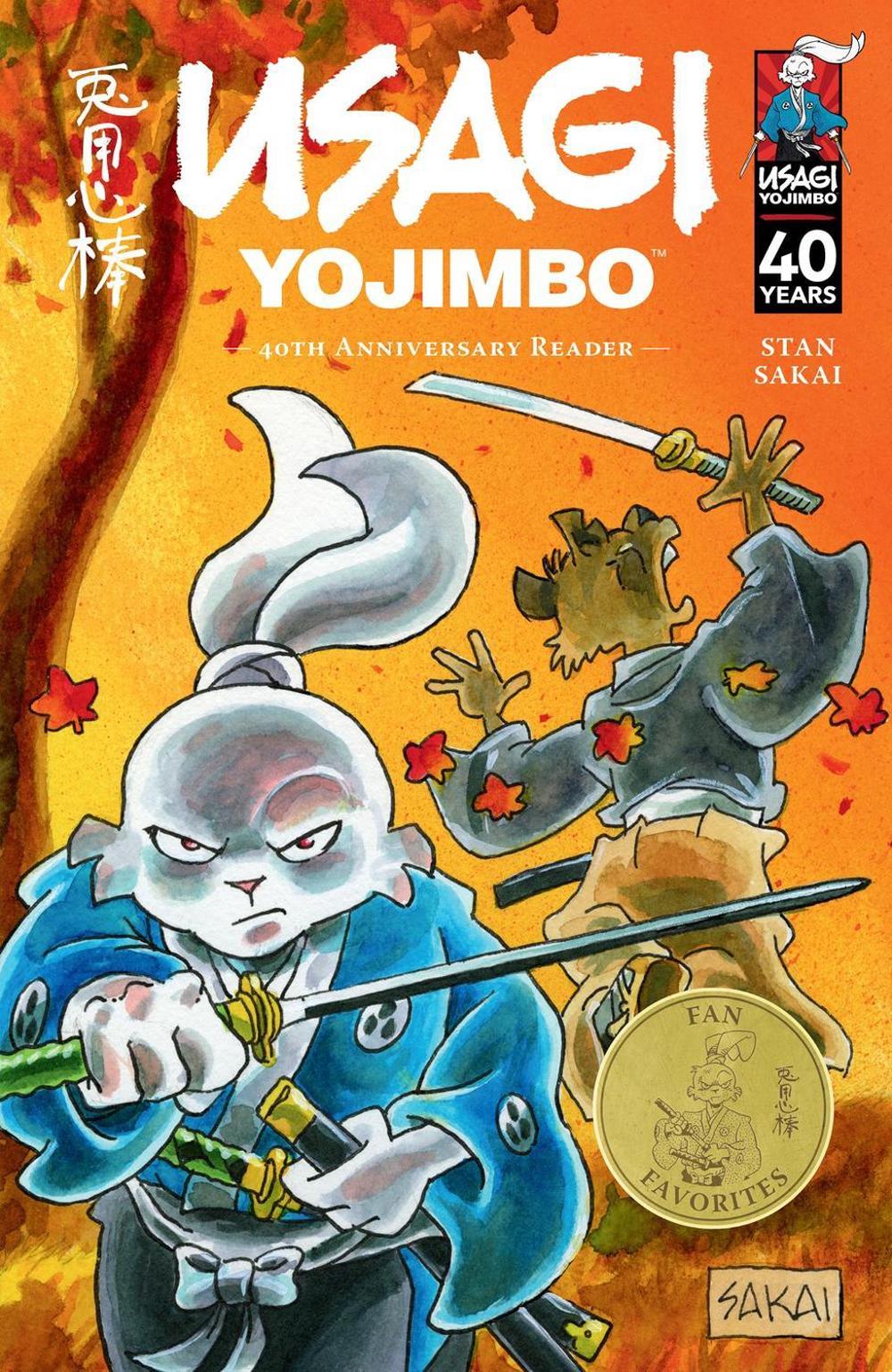 Usagi Yojimbo: 40th Anniversary Reader by Stan Sakai - ISBN: 9781506745121