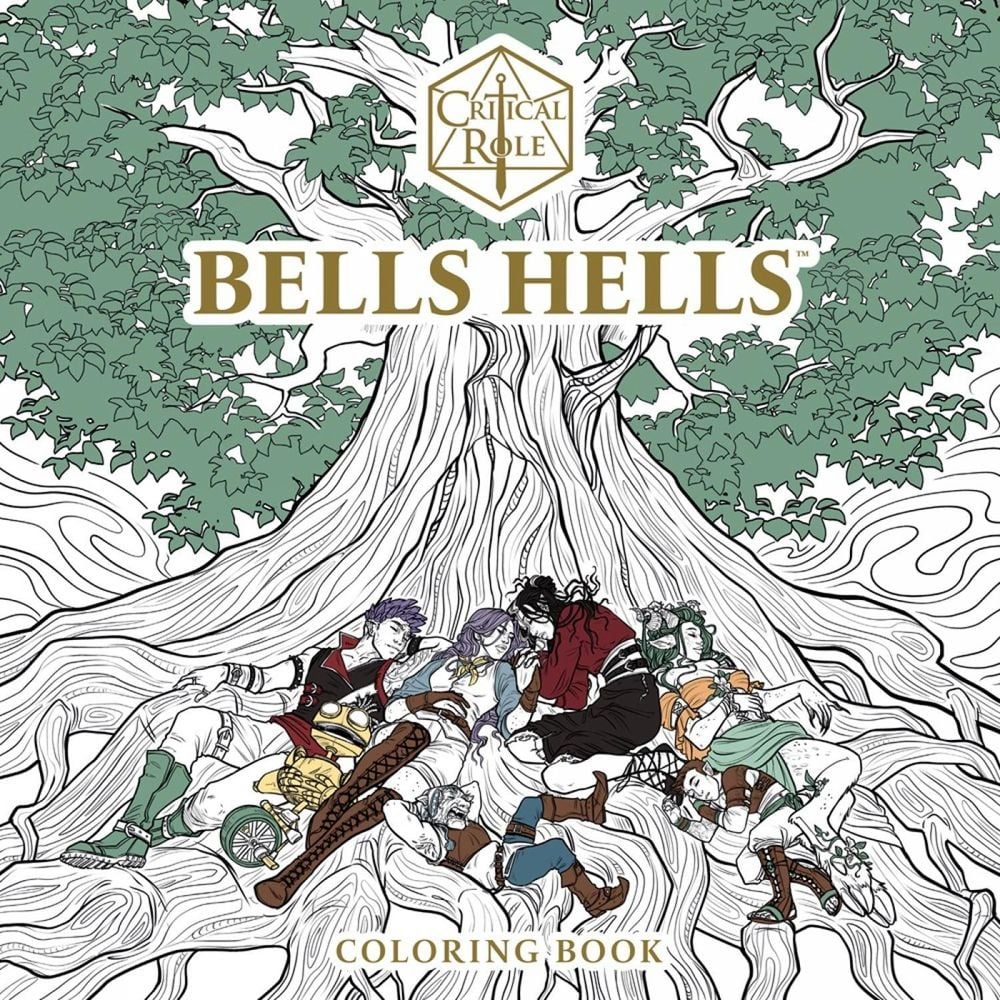 Critical Role: Bells Hells Coloring Book by Selina Critical Role - ISBN: 9781506748818