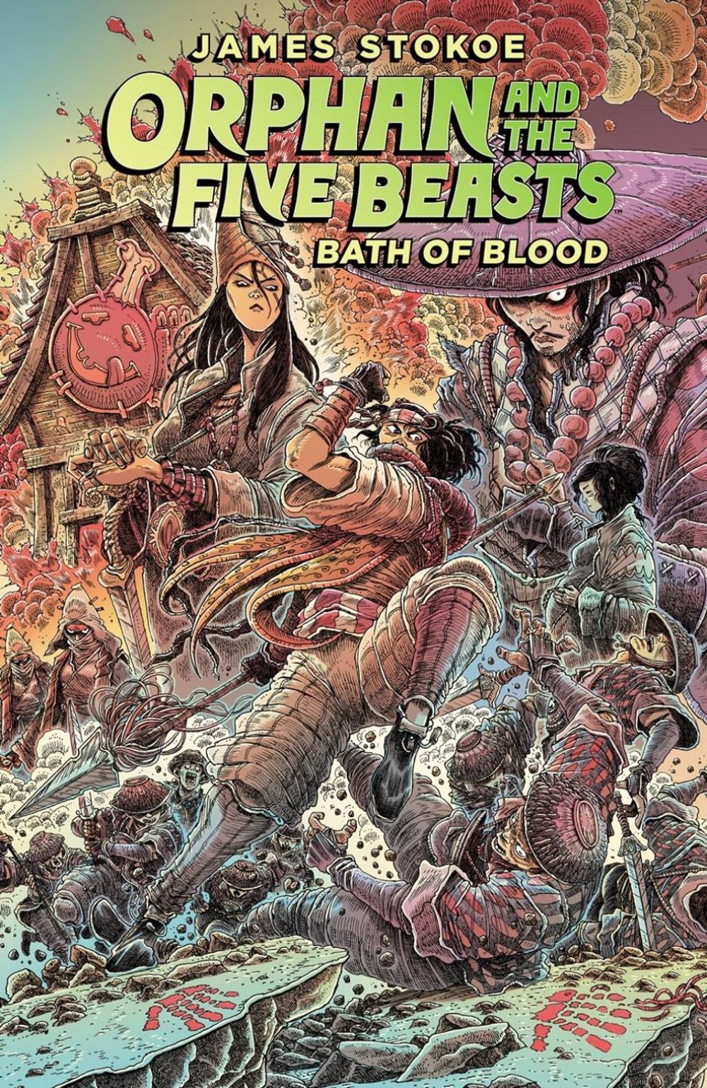 Orphan and the Five Beasts Volume 2: Bath of Blood by James Stokoe - ISBN: 9781506749365