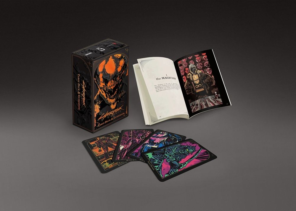 Cyberpunk 2077: Tarot Deck & Guidebook by CD Projekt Red - ISBN: 9781506750071