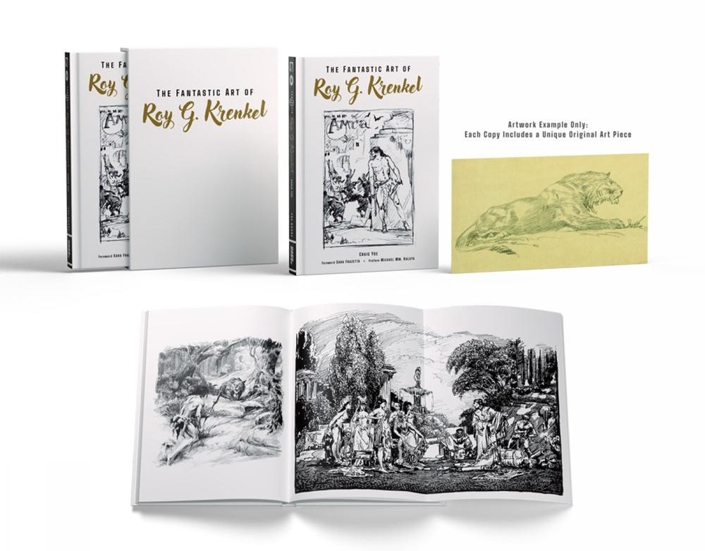 The Fantastic Art of Roy G. Krenkel Limited Edition, 9781506750200