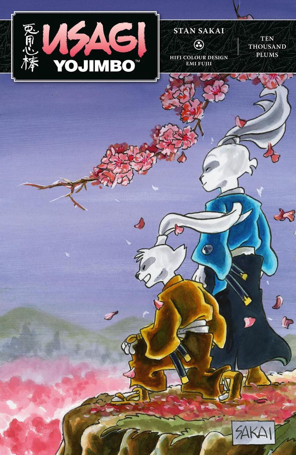 Usagi Yojimbo Volume 41: Ten Thousand Plums Limited Edition by Stan Sakai - ISBN: 9781506750699