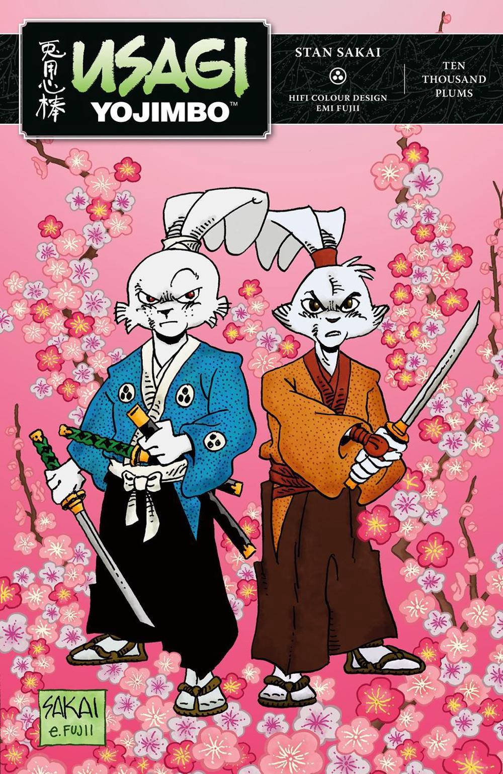 Usagi Yojimbo Volume 41: Ten Thousand Plums by Stan Sakai - ISBN: 9781506750705