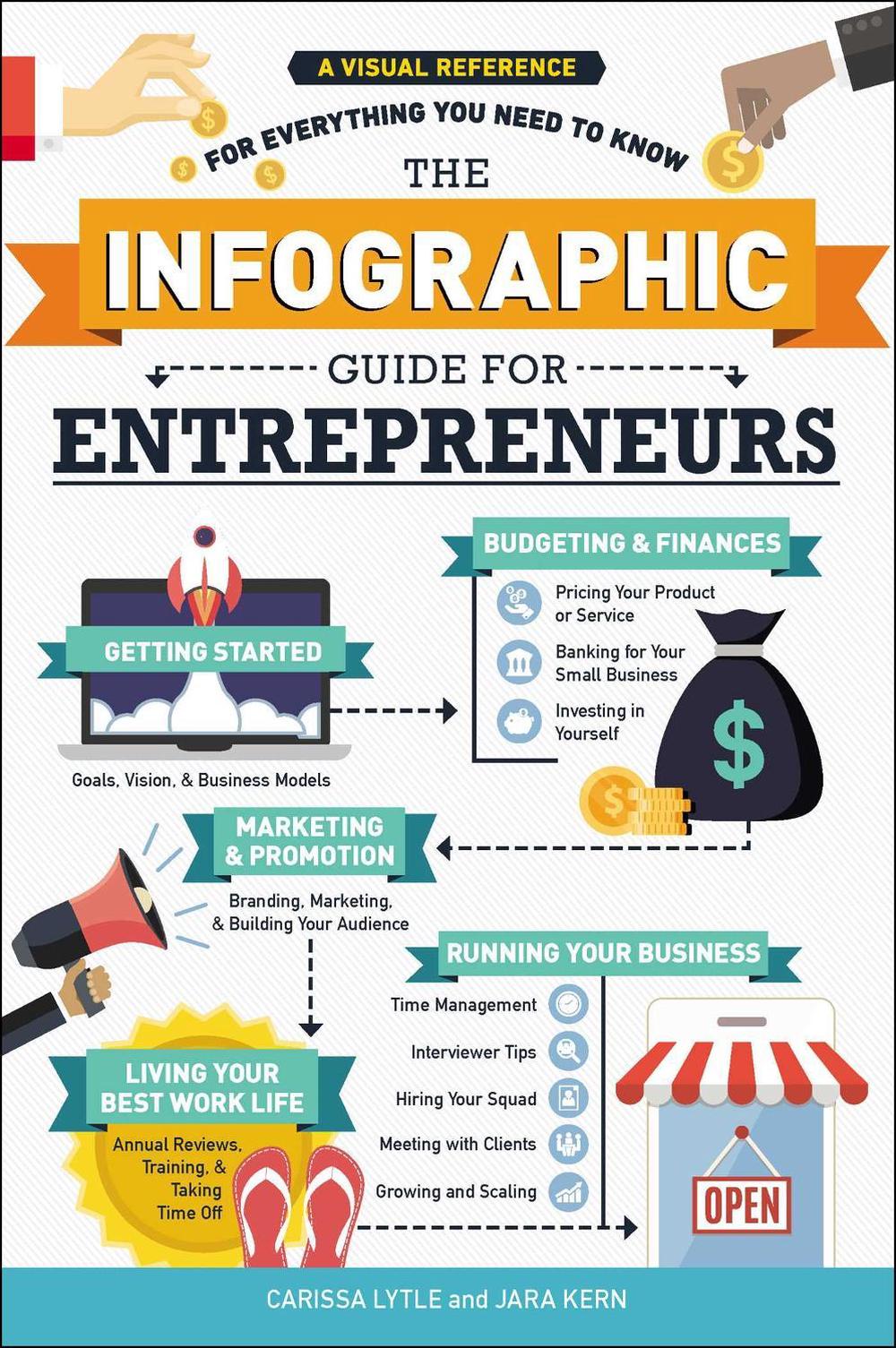The Infographic Guide for Entrepreneurs by Carissa Lytle - ISBN: 9781507209387