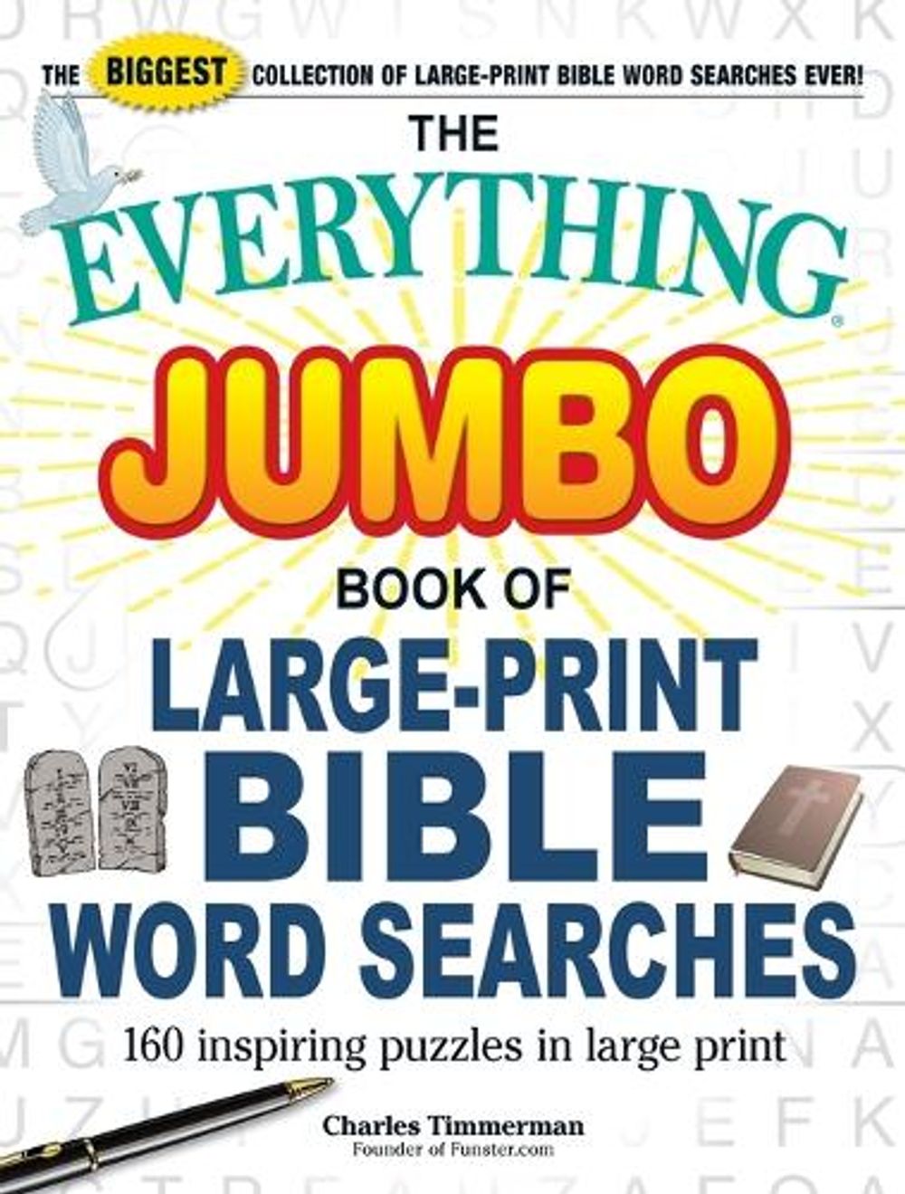 The Everything Jumbo Book of Large-Print Bible Word Searches by Charles Timmerman - ISBN: 9781507210611