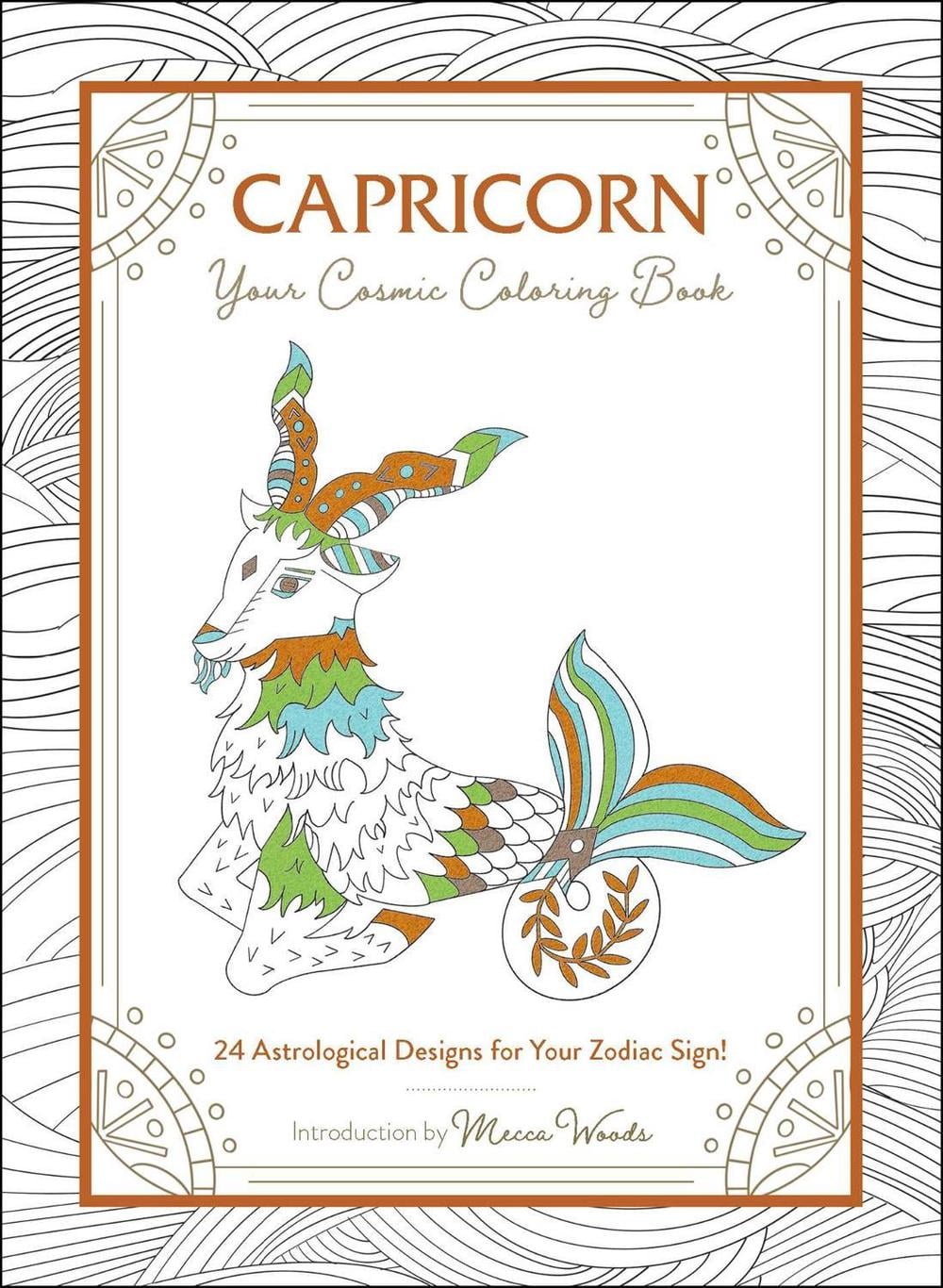 Capricorn: Your Cosmic Coloring Book - ISBN: 9781507211953