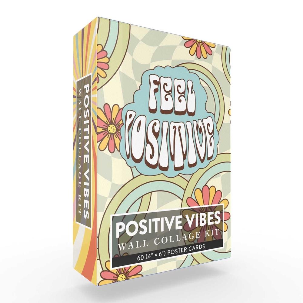 Positive Vibes Wall Collage Kit by Adams Media - ISBN: 9781507220917