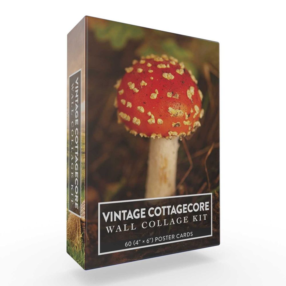 Vintage Cottagecore Wall Collage Kit by Adams Media - ISBN: 9781507220931