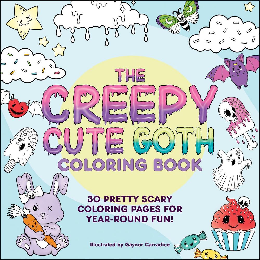 The Creepy Cute Goth Coloring Book by Gaynor Carradice - ISBN: 9781507221662