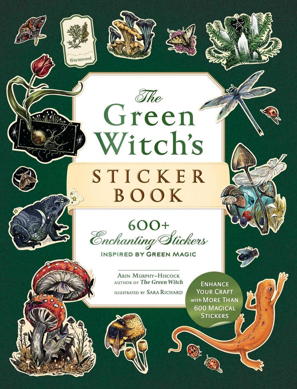 The Green Witch's Sticker Book by Arin Murphy-Hiscock - ISBN: 9781507222942
