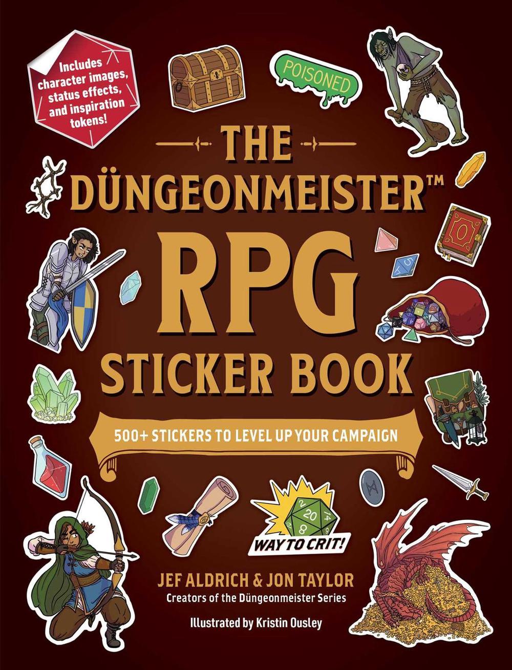 The Düngeonmeister RPG Sticker Book by Jef Aldrich - ISBN: 9781507223550