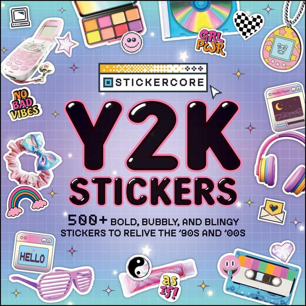 Y2K Stickers by Adams Media - ISBN: 9781507223994