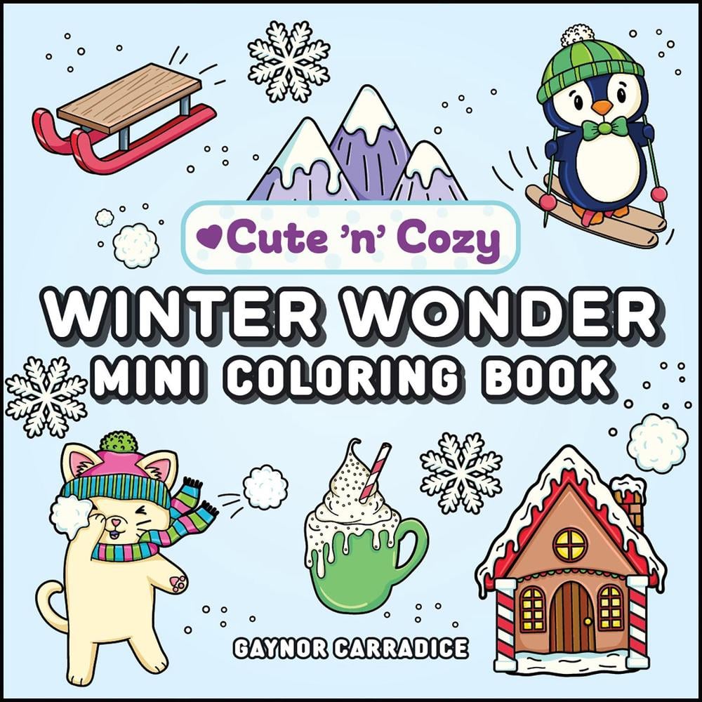 Winter Wonder Mini Coloring Book by Gaynor Carradice - ISBN: 9781507225431