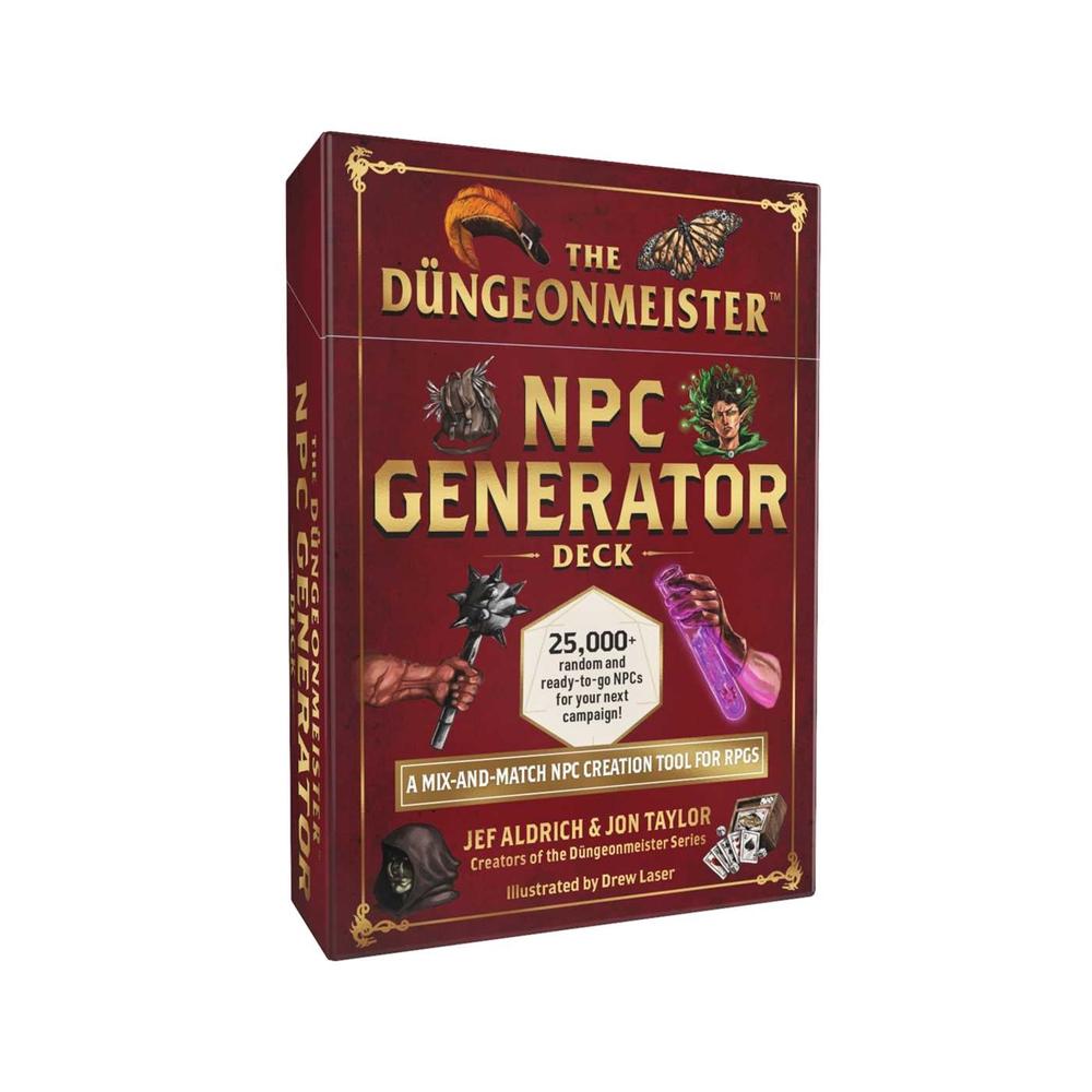 The Düngeonmeister NPC Generator Deck by Jef Aldrich - ISBN: 9781507226100
