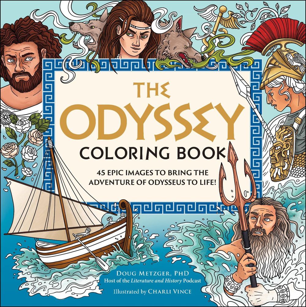 The Odyssey Coloring Book by Doug Metzger - ISBN: 9781507226551